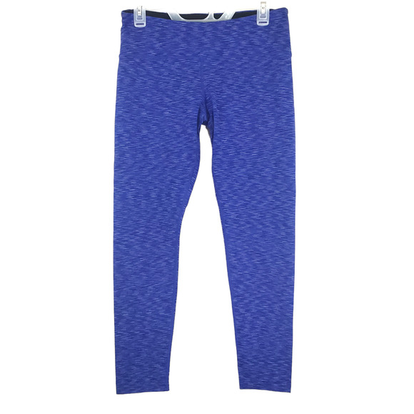 Tuff Athletics Purple Blue Workout Athleisure Yoga With Pocket Leggings Sz M - Picture 4 of 12